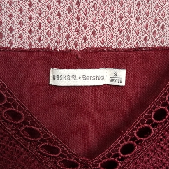 Little burgundy dress - Picture 2 of 5